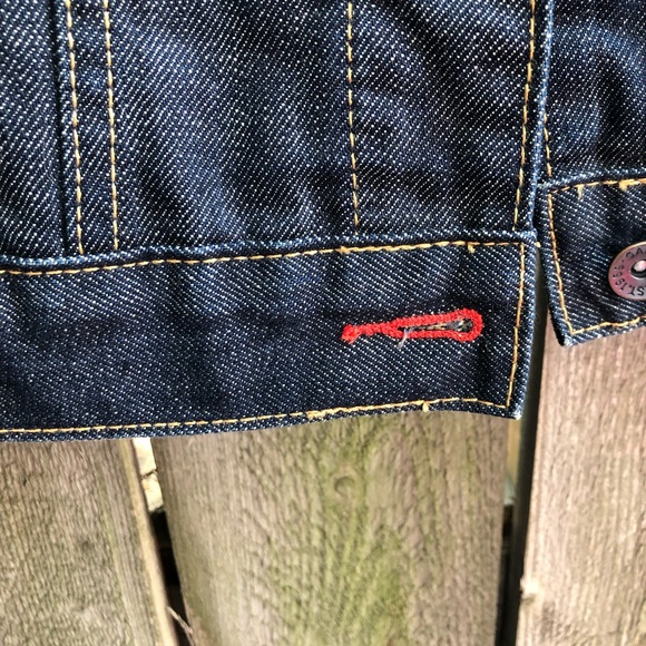 Dark wash Gap 1969 denim jacket - Picture 6 of 8